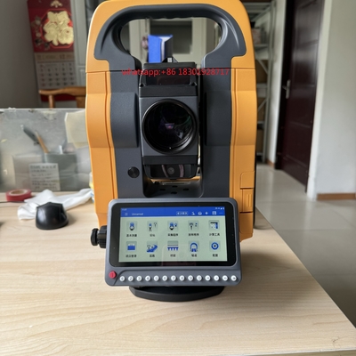 Lightweight Liquid Tilt Sensor Total Station with Long Non Prism Range and Data Capacity