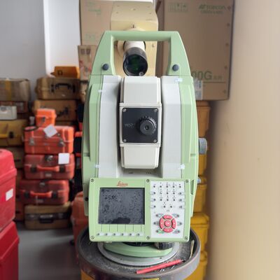 Used TM50 Leica Total Station with Internal Flash Memory And External SD Card Featuring ASCII Data Format and 5.0″ Capacitive Multi-Touch Screen