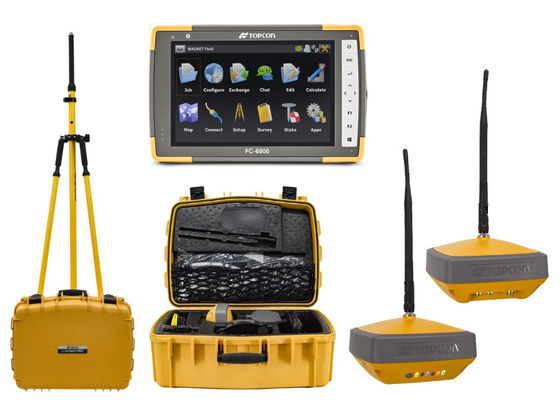 Topcon Hiper VR QZSS L1C En GPS L5 Compatibele RTK GNSS-ontvanger met geïntegreerde Full Wave Fence AntennaTM technologie