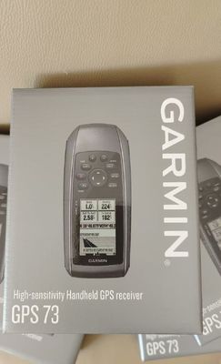 Garmin 73 handvat GPS Makkelijk te gebruiken GPS Handheld Navigator met 4 niveaus Grijs LCD-schermtype en 50 navigatieroutes